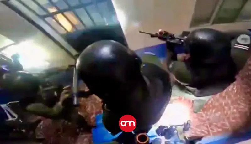 Video muestra la tensión y el coraje con que los oficiales enfrentan el peligro durante operación antidrogas