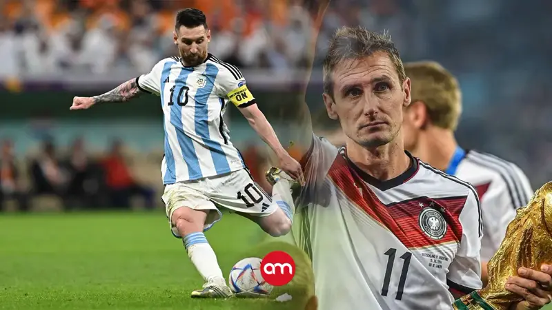 Messi rompió su récord… y el gesto que tuvo con Klose sorprendió al mundo