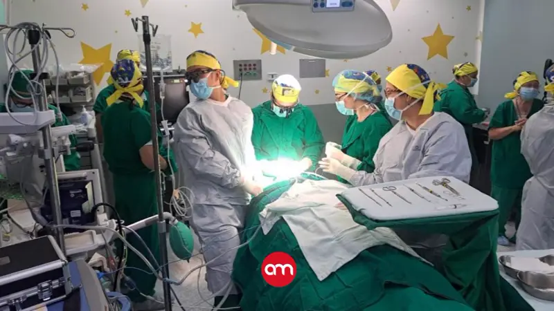 Exitosa misión médica internacional en el Hospital de Niños transforma la vida de 57 niños con labio y paladar hendido