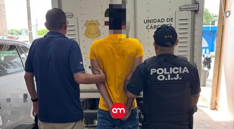 Cuatro días después del crimen, OIJ detiene a joven por violento asesinato a golpes y puñaladas