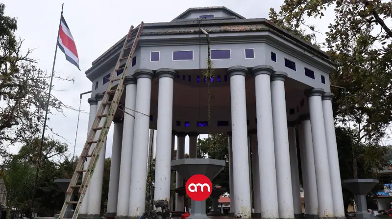Municipalidad de Turrialba invierte casi ₡5 millones para embellecer joya histórica