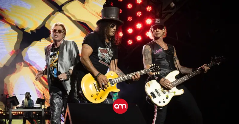 ¡Atención rockeros! entradas para concierto de Guns N’ Roses salen a la venta este lunes