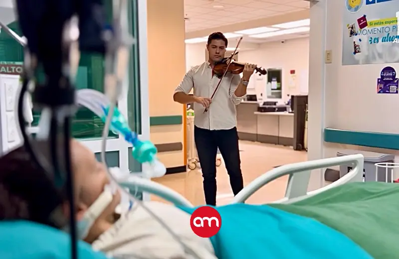 Música que sana: pacientes del Hospital del Trauma reciben serenatas que transforman su recuperación