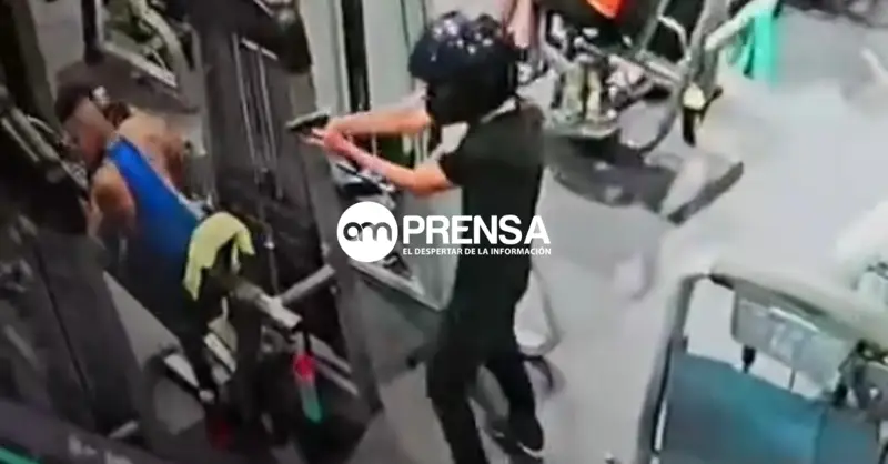 Video revela frialdad de sicario: así ocurrió el asesinato en el gimnasio de Cartago