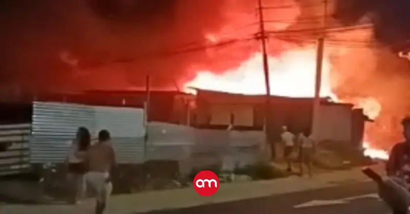 Hombre resulta con quemaduras en el 90% de su cuerpo tras voraz incendio en Heredia