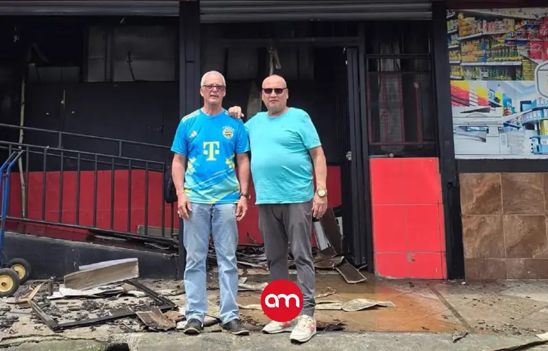 En menos de 10 días, las llamas arrasan con los negocios de dos hermanos cartagineses