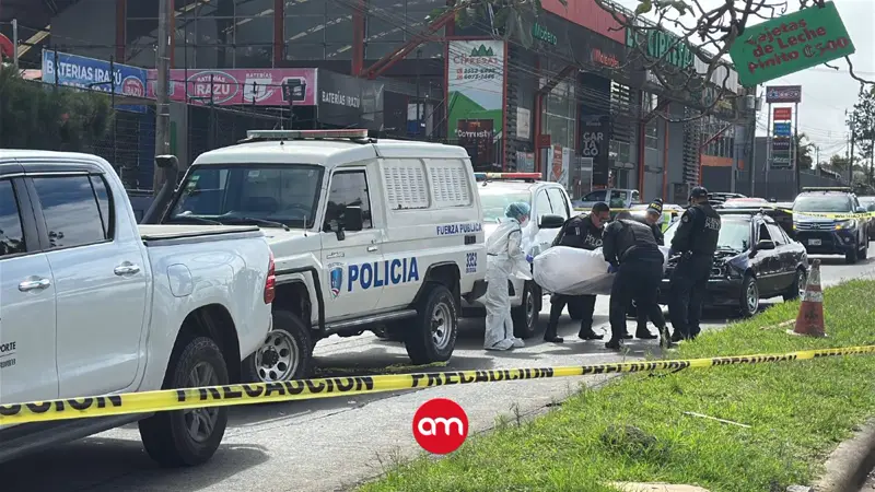 Muerte en plena Florencio del Castillo: pleito entre conductores termina a balazos en Cartago