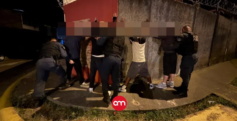 Operativos del GAO en Heredia dejan dos prófugos arrestados y otros cinco detenidos