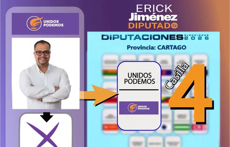 Erick Jiménez, alcalde de Oreamuno, promete una ley para frenar el desbalance agrícola si llega a la Asamblea