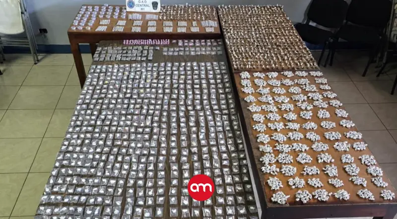 Evitan comercialización de miles de dosis de drogas en conflictiva zona de la capital