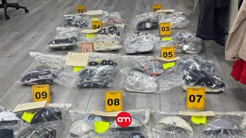 Dueño de tienda allanada en Cartago es investigado por venta de productos falsificados, pero no fue detenido