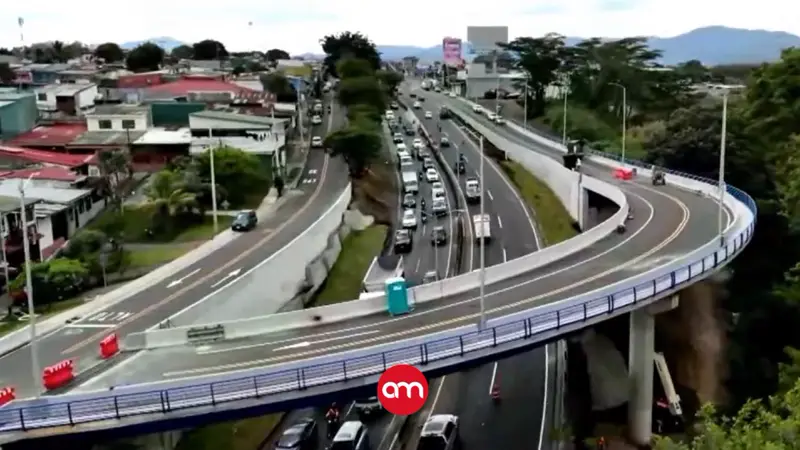 ¡Adiós a los semáforos en Circunvalación! MOPT habilita paso elevado entre Hatillo 7 y 8