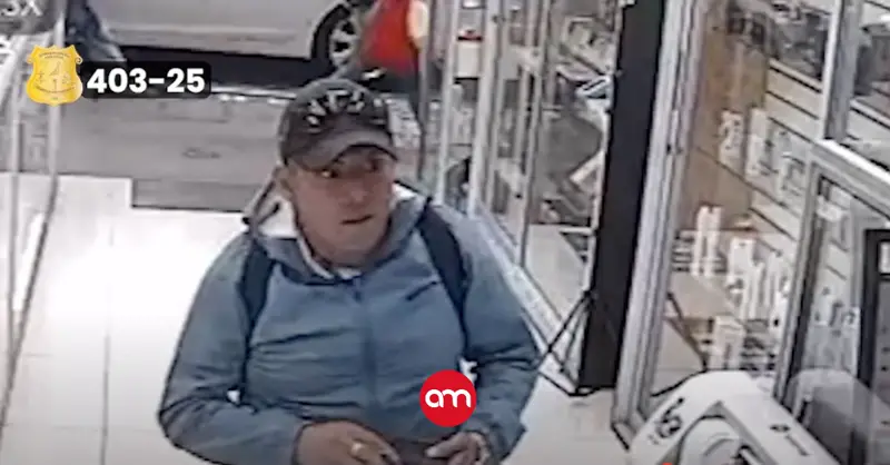 ¡Se busca! Captan hombre en video mientras hacía compras en comercios de Cartago y San José con tarjeta robada