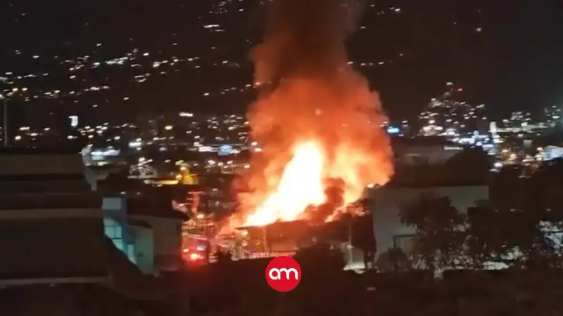 Incendio consume cinco casas en Barrio Carit, en San José