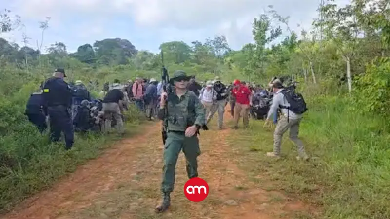 Presidencia descarta personas heridas tras explosión en gira presidencial por Crucitas