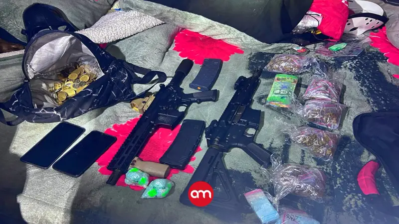 Golpe a madriguera narco en Cartago: decomisan arsenal, drogas y dinero tras fuerte operativo