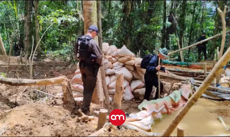 Golpe bajo tierra: Policía descubre bodega secreta de minería ilegal en la frontera norte