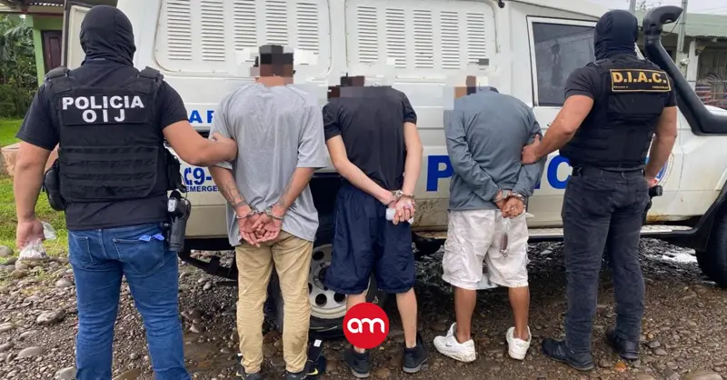 Vendedores de drogas duraron solo 15 días en la mira del OIJ: Ya están detenidos a la espera de medidas cautelares