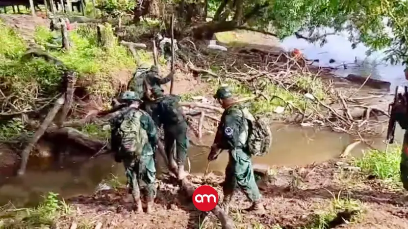 Golpe a las mafias del oro: Policía desmantela gigantesco campamento minero en la frontera norte