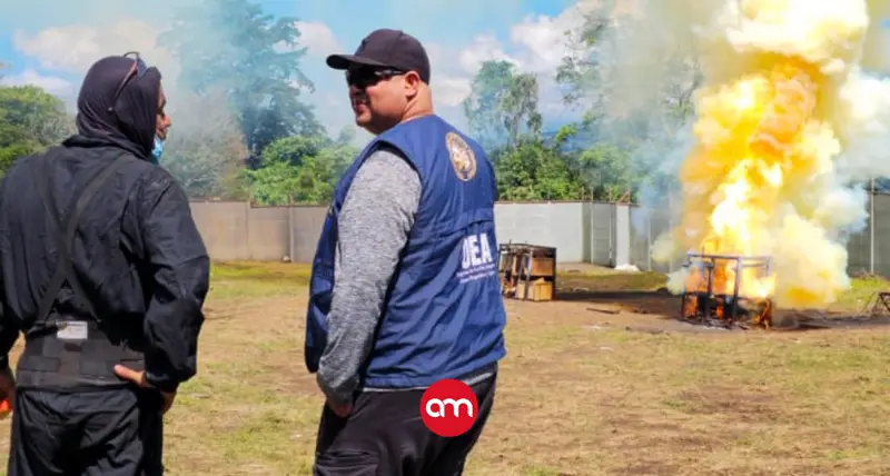 Costa Rica destruye más de 1,3 millones de municiones inutilizadas o decomisadas a grupos criminales