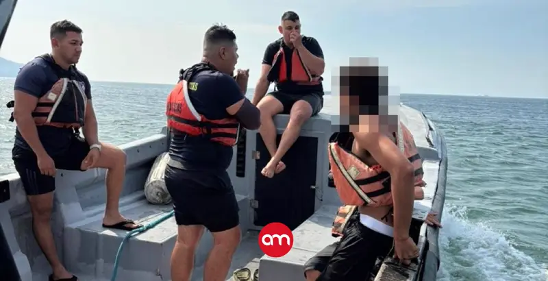 Viento y fuerte oleaje por empuje frío causan emergencia con dos jóvenes turistas que puso a correr a las autoridades