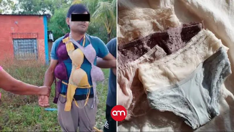 Cayó el “temido” robacalzones con las manos… en el tendedero