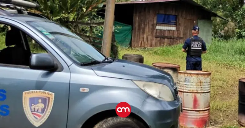 Policía recupera en el garaje de una humilde casa en Sarapiquí un carro que fue robado en Cartago