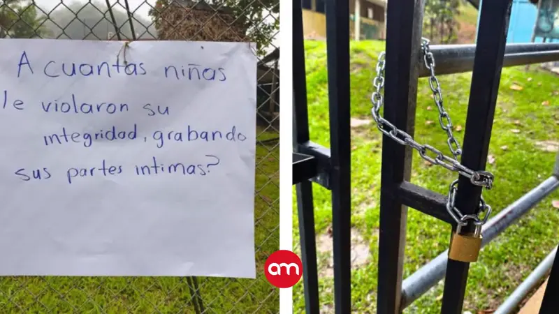 ¡Depravado ocultó un celular para grabar a niñas en el baño de una escuela durante horas!