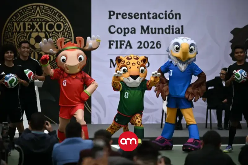 Un jaguar figura entre las mascotas de la próxima Copa Mundial de la FIFA