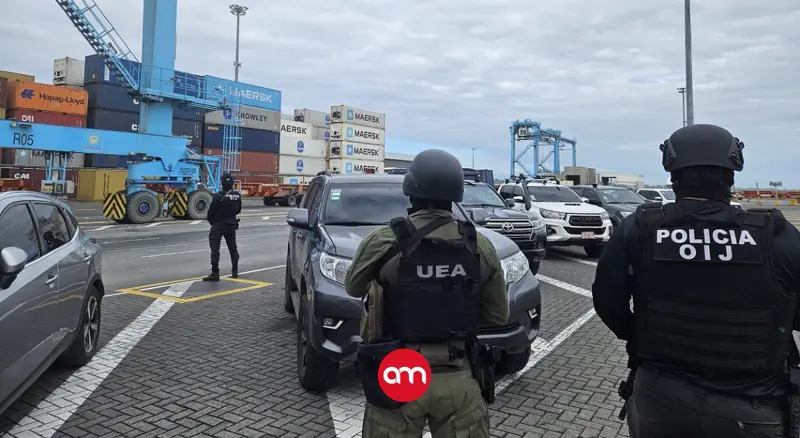 Autoridades ticas y la DEA intervienen APM Terminals en operativo contra el narcotráfico