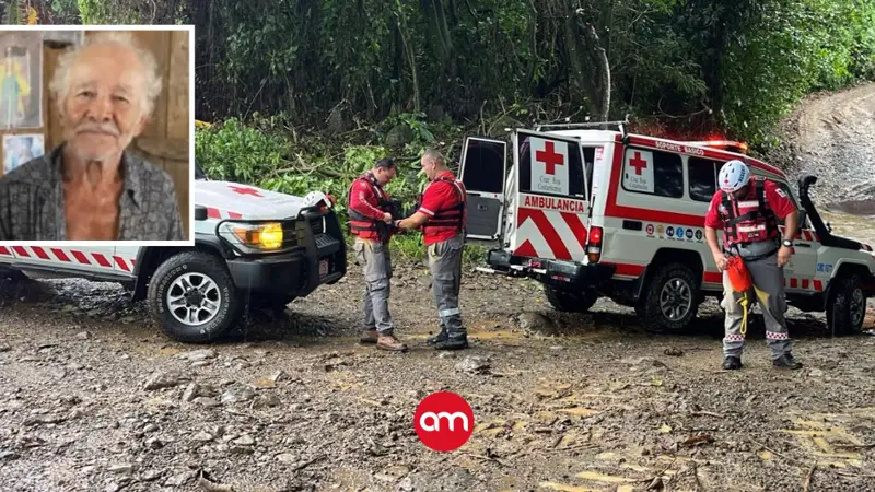Lo buscaron durante horas, pero ya no regresó: abuelito de 87 años aparece sin vida en río de Turrubares