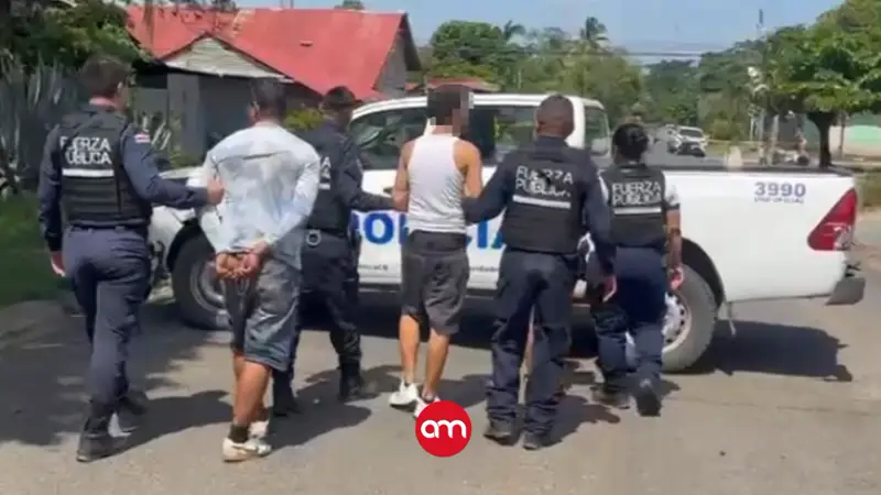 Persecución armada en Guanacaste: policías responden a disparos y recuperan carro robado tras bajonazo