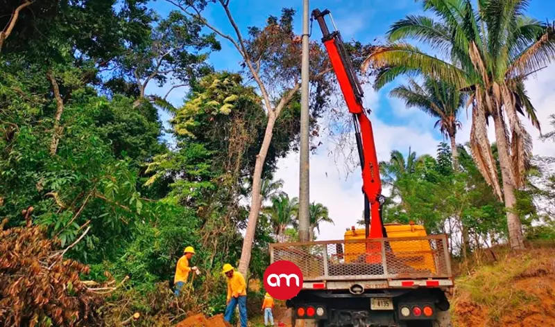ICE invierte más de ₡630 millones en proyectos eléctricos y de telecomunicaciones en Puntarenas