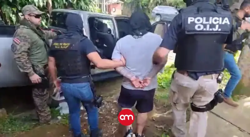 OIJ detiene hombre por intento de asesinato: Atacó casa a balazos e hirió a una mujer