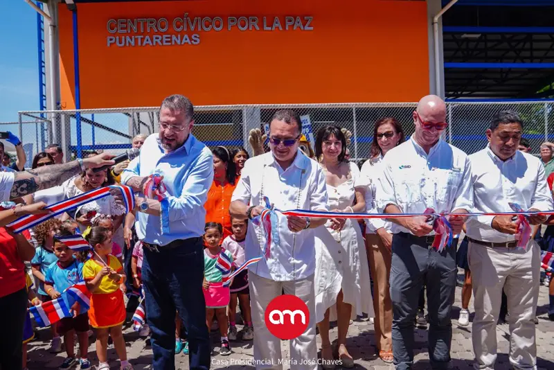 ¡Puntarenas estrena esperanza! Abren nuevo Centro Cívico por la Paz en El Roble