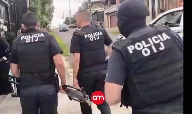 OIJ captura a sexto costarricense solicitado en extradición por narcotráfico