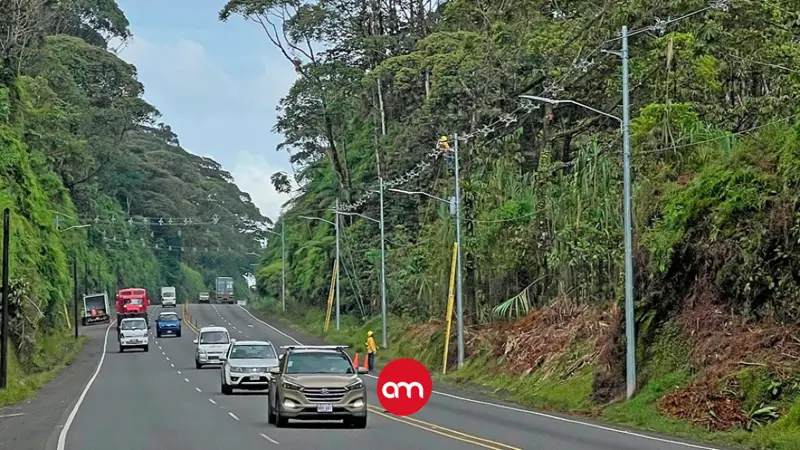 Ruta 32 reabre tras más de 24 horas cerrada por derrumbes provocados por la onda tropical #19