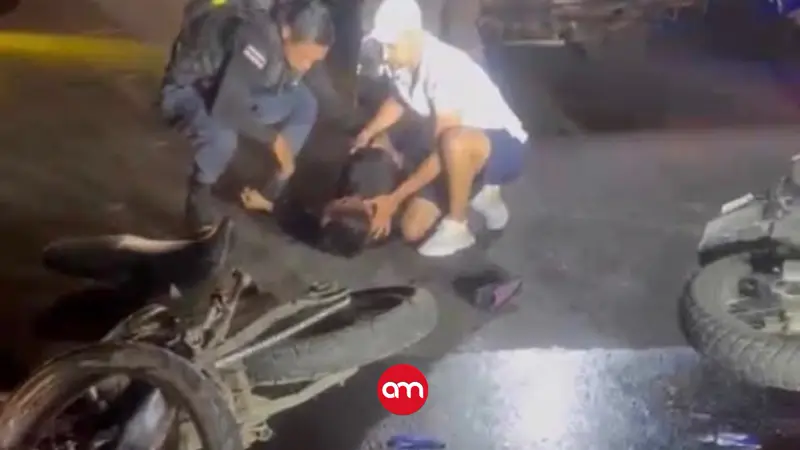 Un oficial del GAO entre los heridos: así fue el violento choque de motos que cobró la vida de un joven de 22 años