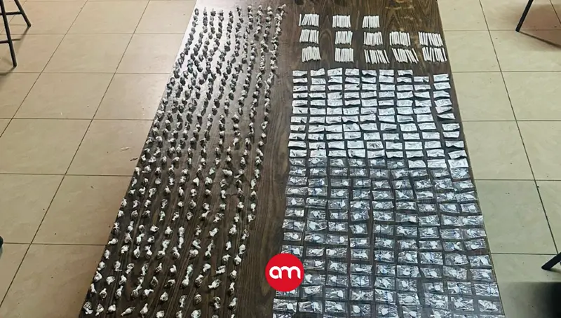 Encuentran abandonadas más de mil dosis de droga en conflictiva zona de San José