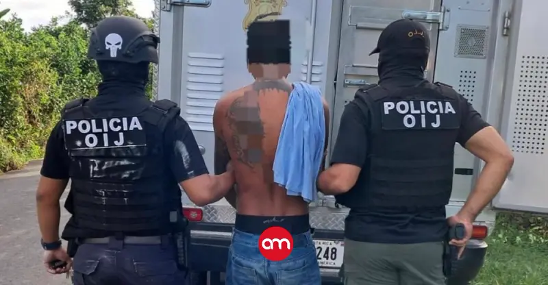 Capturan hombre en Limón por violento intento de asesinato