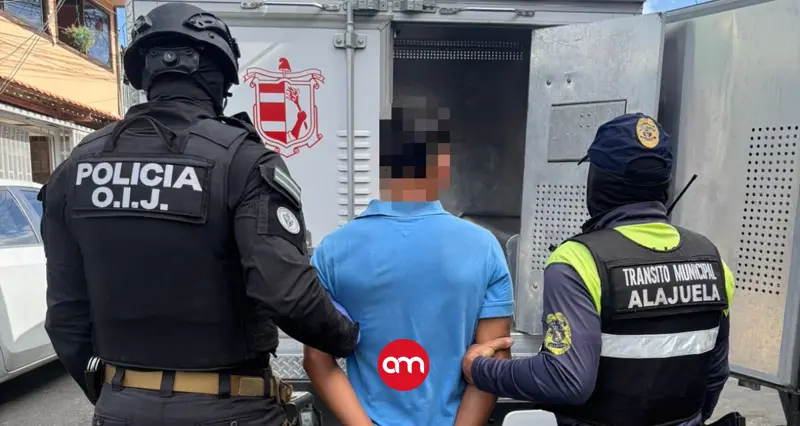OIJ captura joven por almacenamiento de drogas y posesión de armas tras allanamiento para detener a dos asaltantes
