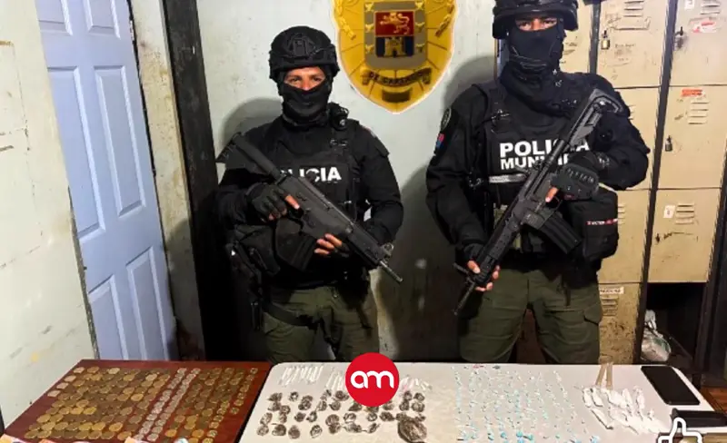 Policía Municipal de Cartago propina fuerte golpe al narco en Los Diques