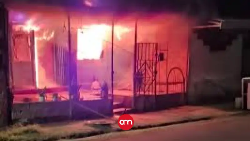 Niña que murió en incendio buscó protegerse del fuego debajo de su cama