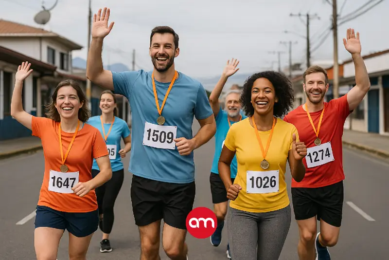 Corriendo por amor: una carrera que late por los pequeños corazones de Oreamuno