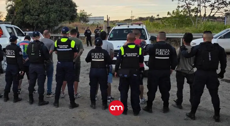 Fuerza Pública detiene a seis sospechosos por asalto a tráiler en la ruta 27