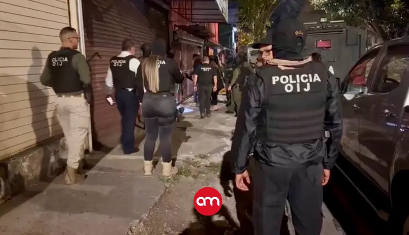 Golpe de madrugada: OIJ cae con todo contra banda que abría negocios con sopletes y boquetes