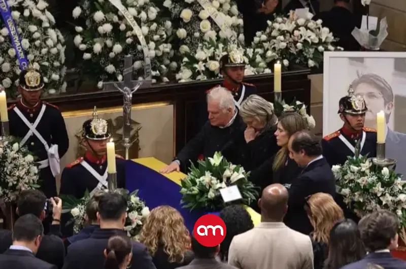 Colombia despide a Miguel Uribe, precandidato presidencial asesinado