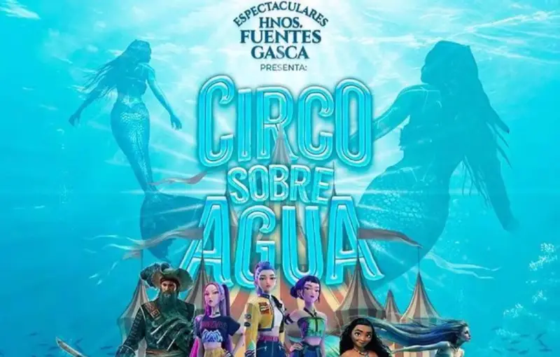 La magia del circo regresa con agua, fantasía y adrenalina en el Estadio Nacional