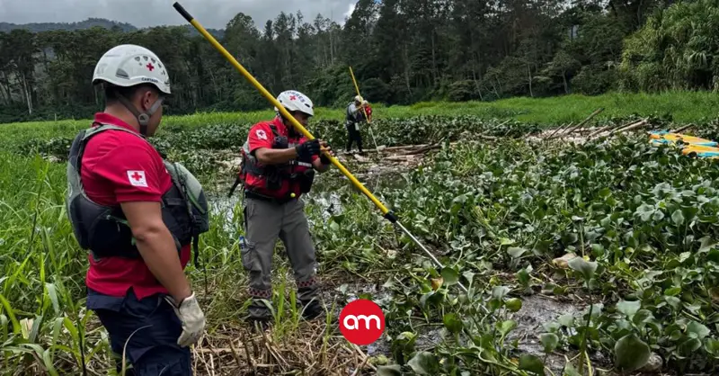 Quinto día de búsqueda: Así trabaja la Cruz Roja para encontrar al joven desaparecido en Cartago