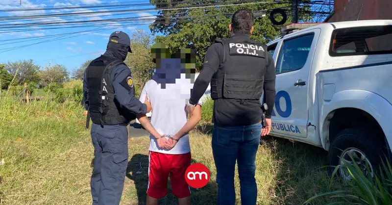 OIJ captura en Heredia a cinco hombres vinculados a triple homicidio y venta de drogas